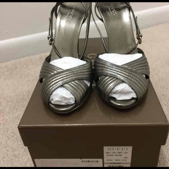 New Gucci Sand Pelle Cuoio Sasso 7.5 (FINAL PRiCE) - Picture 5 of 16